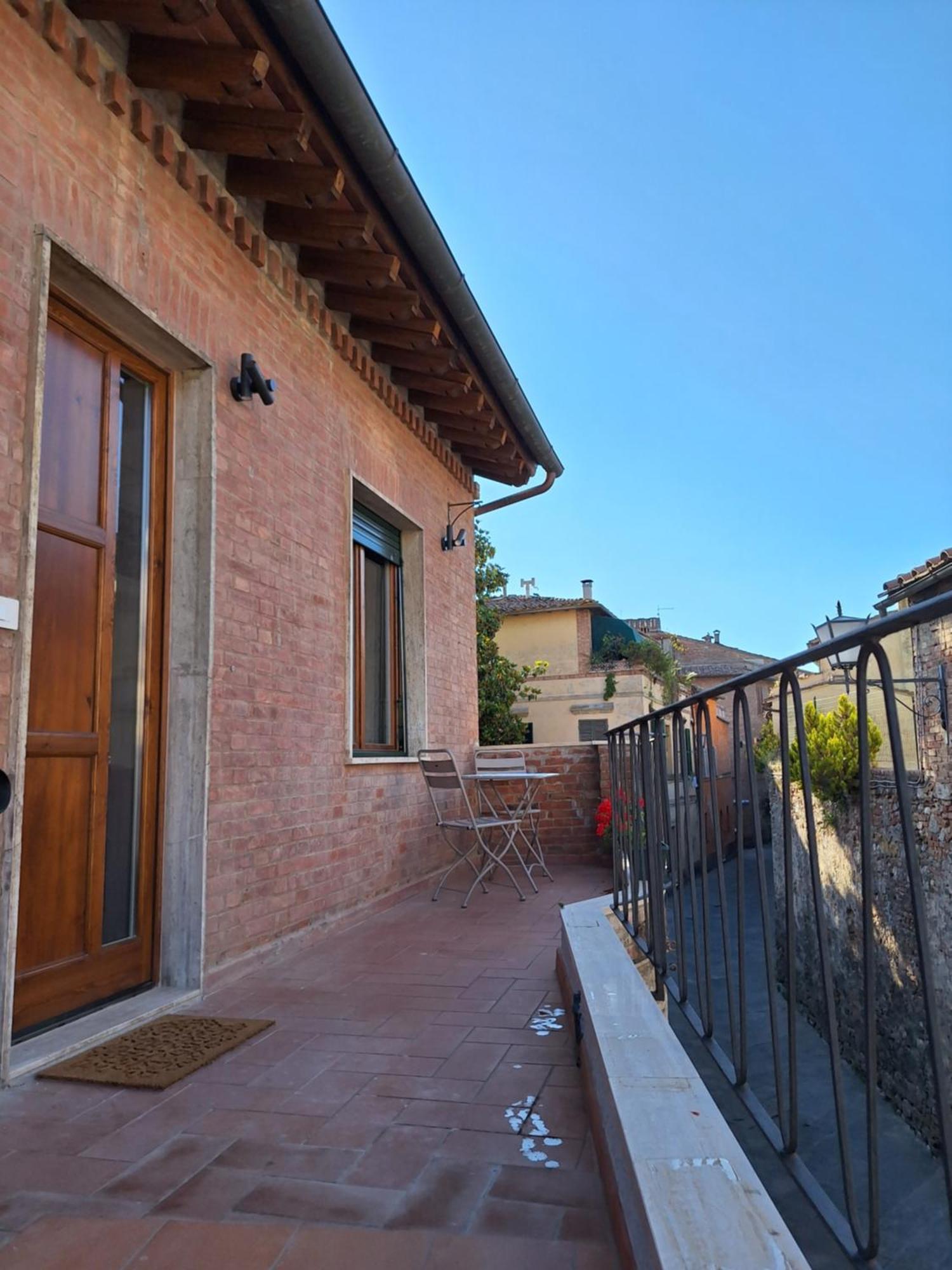 Il "Terrazzino" Nel Cuore Di Siena Exteriör bild